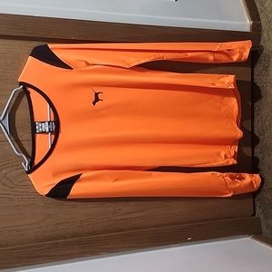 Victoria Secret PINK ULTIMATE Orange Shirt Medium